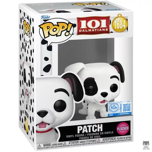 Figurine Funko POP Patch (Flocked) (Les 101 Dalmatiens)