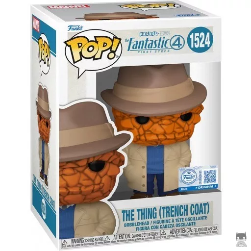 Figurine Funko POP La Chose (Manteau) (Les 4 Fantastiques : Premiers pas)