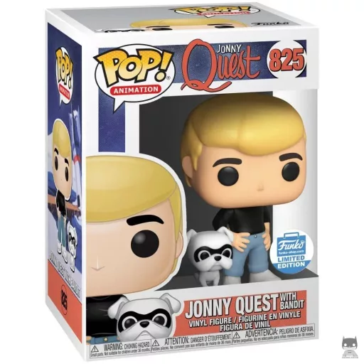 Figurine Funko POP Jonny Quest avec Bandit (Funko Shop)