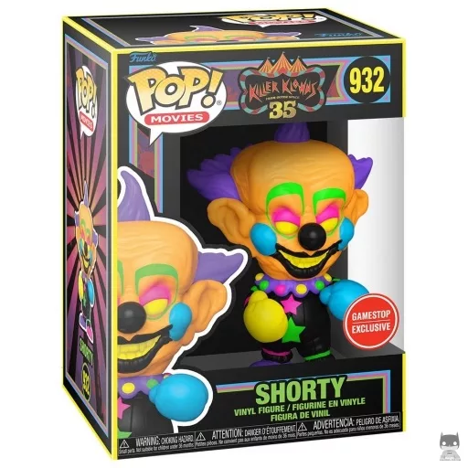 Figurine Funko POP Shorty (Blacklight) (Les Clowns tueurs venus d'ailleurs)