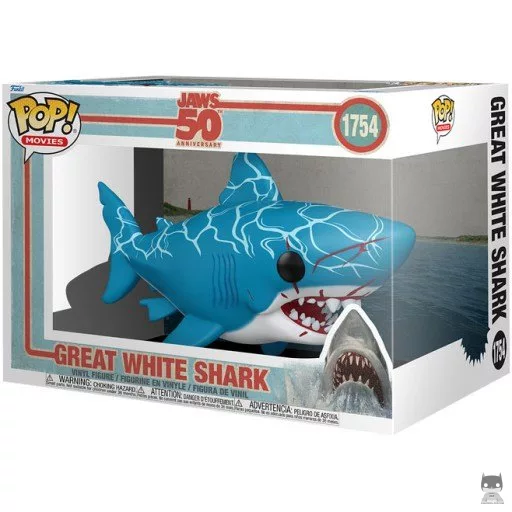 Figurine Funko POP Grand Requin Blanc (SuperSized) (Les Dents de la Mer)