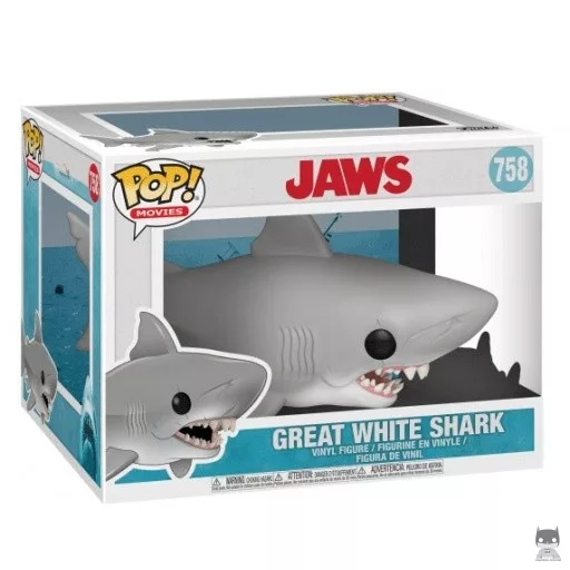 Figurine Funko POP Grand Requin Blanc (Supersized) (Les Dents de la Mer)