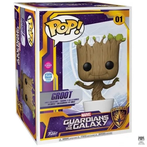 Figurine Funko POP Groot (Supersized 18'' & Flocked) (Les Gardiens de la Galaxie)