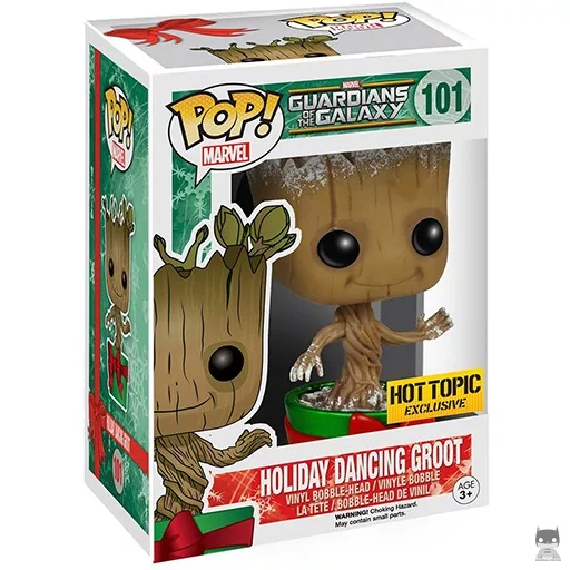 Figurine Funko POP Groot (Noël) (Metallic) (Pop! Vinyl)