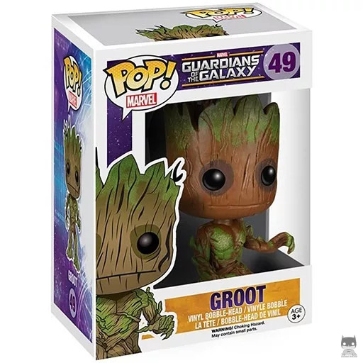 Figurine Funko POP Groot (Recouvert de mousse) (Les Gardiens de la Galaxie)