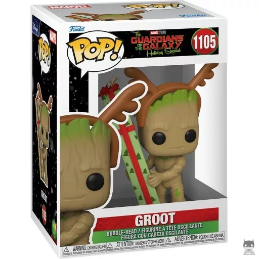 Figurine Funko POP Groot (Les Gardiens de la Galaxie Spécial Noël)
