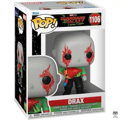 Figurine Funko POP Drax (Les Gardiens de la Galaxie Spécial Noël)