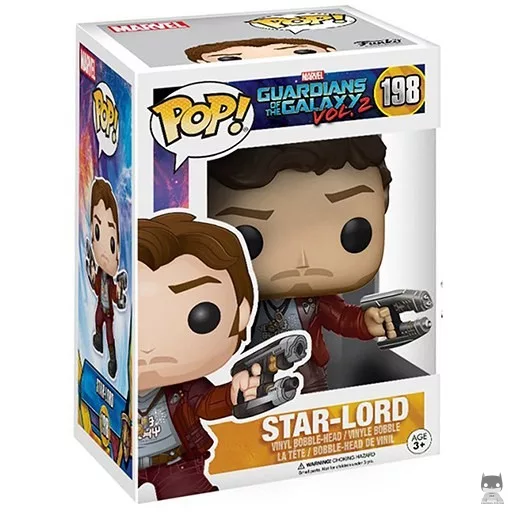 Figurine Funko POP Star-Lord (Les Gardiens de la Galaxie vol.2)