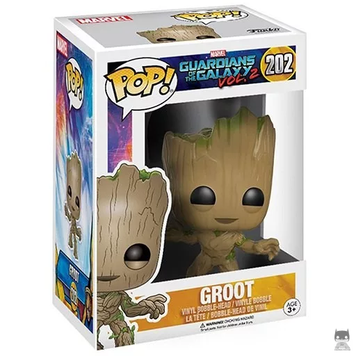 Figurine Funko POP Groot (Les Gardiens de la Galaxie vol.2)