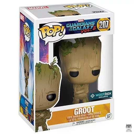 Figurine Funko POP Groot (Wootbox)