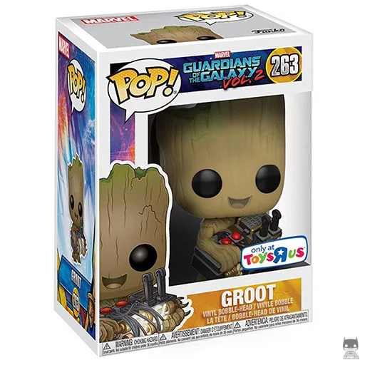 Figurine Funko POP Groot (avec Bombe) (Les Gardiens de la Galaxie vol.2)