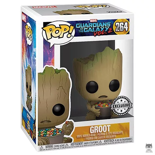Figurine Funko POP Groot (avec bol de bonbons) (Hot Topic)
