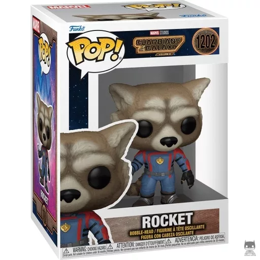 Figurine Funko POP Rocket (Les Gardiens de la Galaxie vol.3)