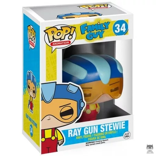 Figurine Funko POP Stewie avec Pistolet Laser (Les Griffin)