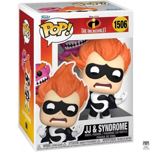 Figurine Funko POP Syndrome avec Monstre Jack Jack (Les Indestructibles)