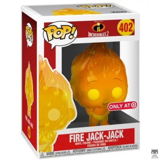 Figurine Funko POP Jack-Jack en feu (Les Indestructibles 2)