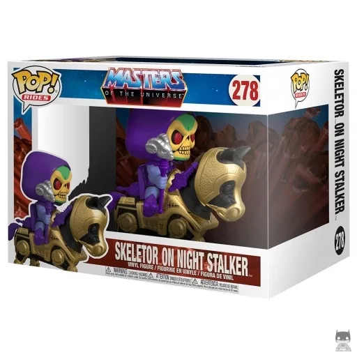 Figurine Funko POP Skeletor sur Night Stalker (Pop! Vinyl)