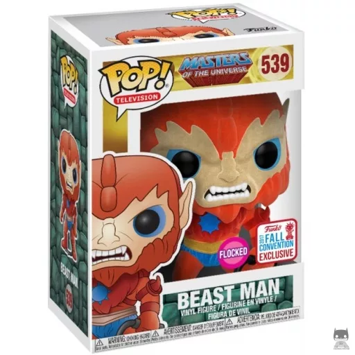 Figurine Funko POP Beast Man (Flocked) (Les Maîtres de l'univers)