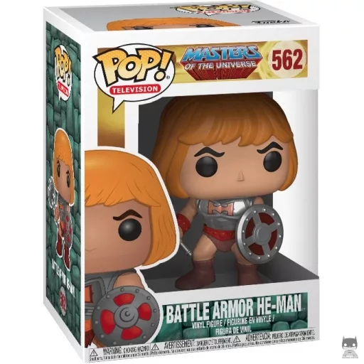 Figurine Funko POP Musclor avec Armure de Combat (Les Maîtres de l'univers)