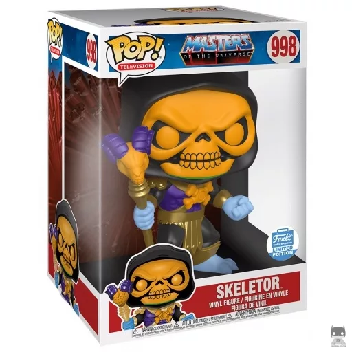 Figurine Funko POP Skeletor (Doré) (Supersized) (Funko Shop)