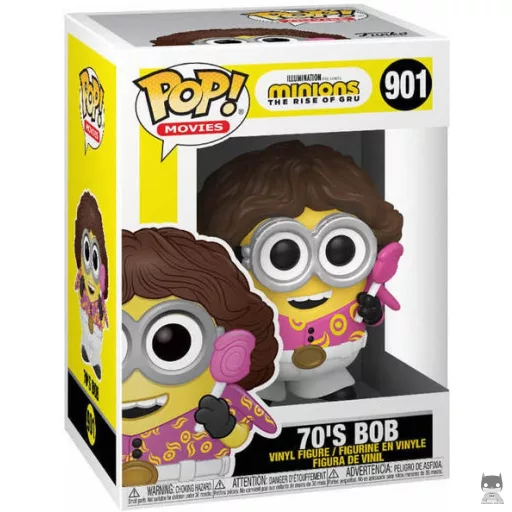 Figurine Funko POP Bob Années 70 (Les Minions 2 : Il était une fois Gru)