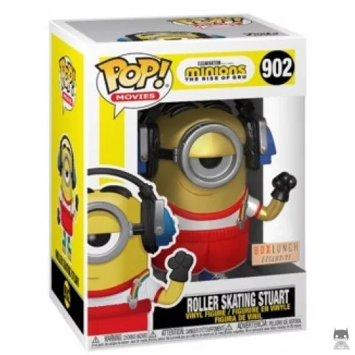 Figurine Funko POP Stuart en rollers (Metallic) (Metallic)