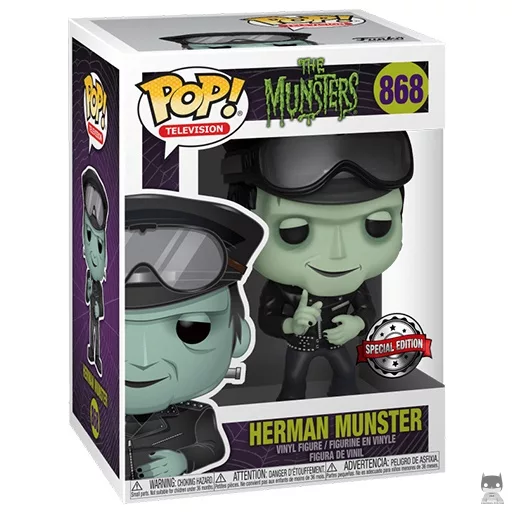 Figurine Funko POP Herman Munster (Les Monstres)