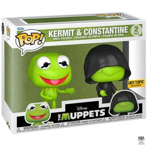 Figurine Funko POP Kermit & Constantine (Multipack)