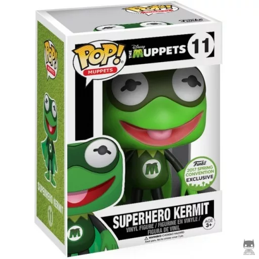 Figurine Funko POP Kermit la Grenouille Super-héro (Exclusive)
