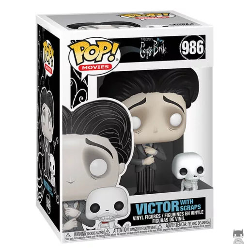 Figurine Funko POP Victor avec Scraps (Les Noces Funèbres)