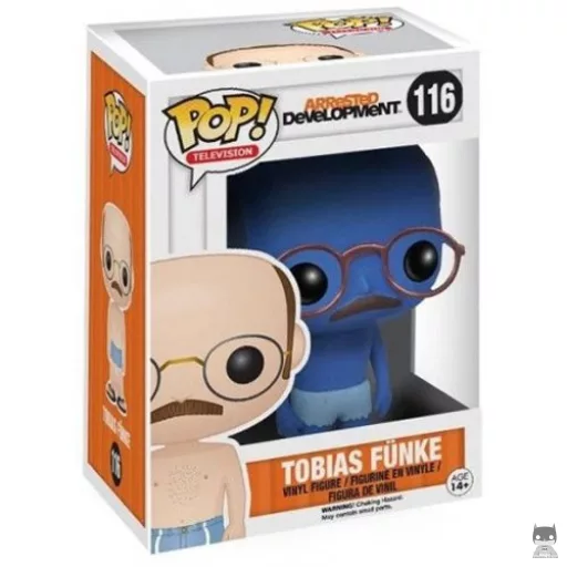 Figurine Funko POP Tobias Funke (Bleu) (Color variant)