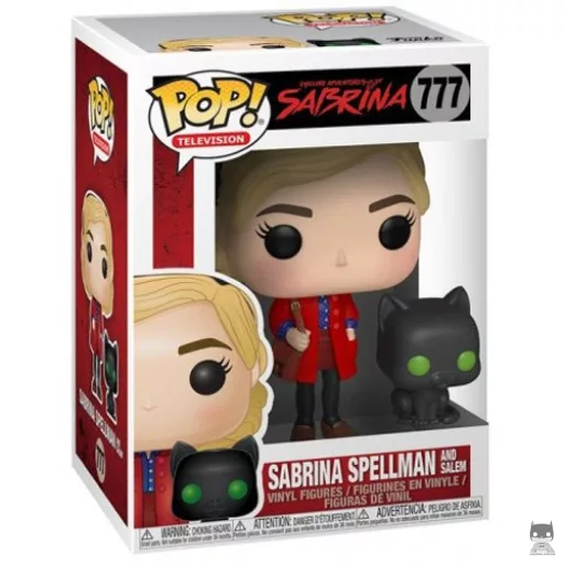 Figurine Funko POP Sabrina Spellman & Salem (Les Nouvelles Aventures de Sabrina)
