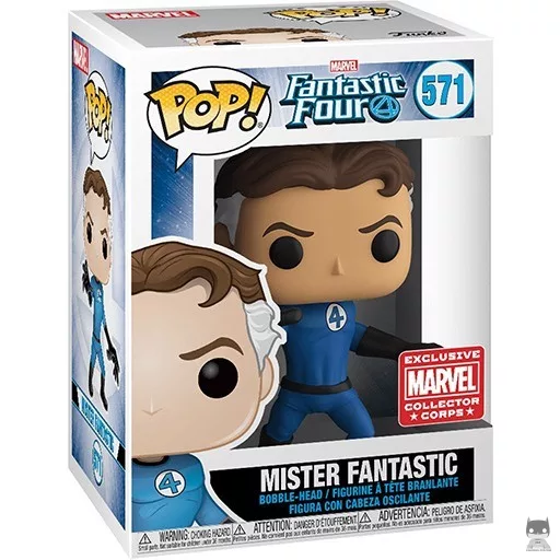 Figurine Funko POP Mr Fantastique (Les Quatre Fantastiques)