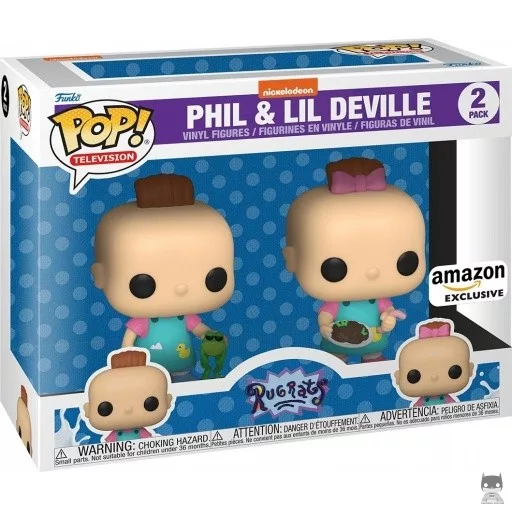 Figurine Funko POP Phil & Lil DeVille (Les Razmoket)