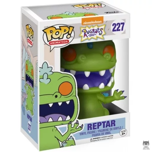 Figurine Funko POP Reptar (Violet) (Chase) (Les Razmoket)
