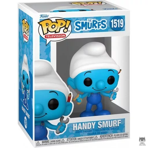 Figurine Funko POP Schtroumpf Bricoleur (Les Schtroumpfs)