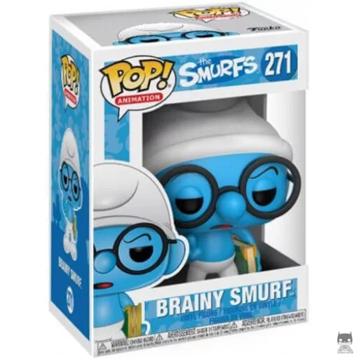 Figurine Funko POP Schtroumpf à Lunettes (Les Schtroumpfs)