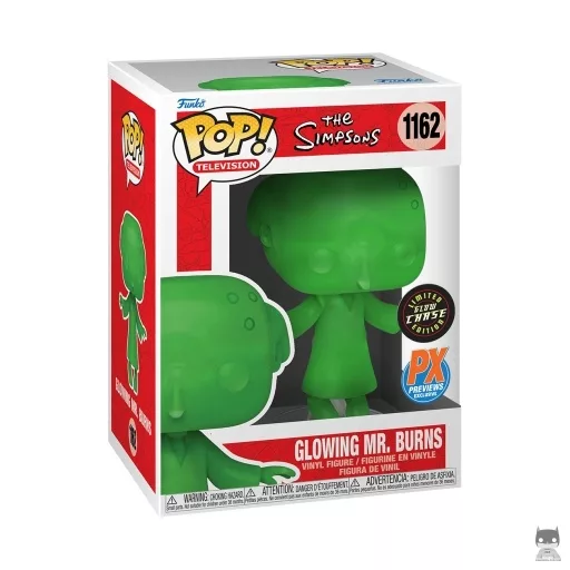 Figurine Funko POP Mr. Burns Fluorescent (Chase) (Glow in the Dark)