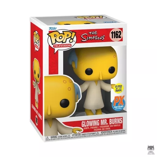 Figurine Funko POP Mr. Burns Fluorescent (Glow in the Dark)