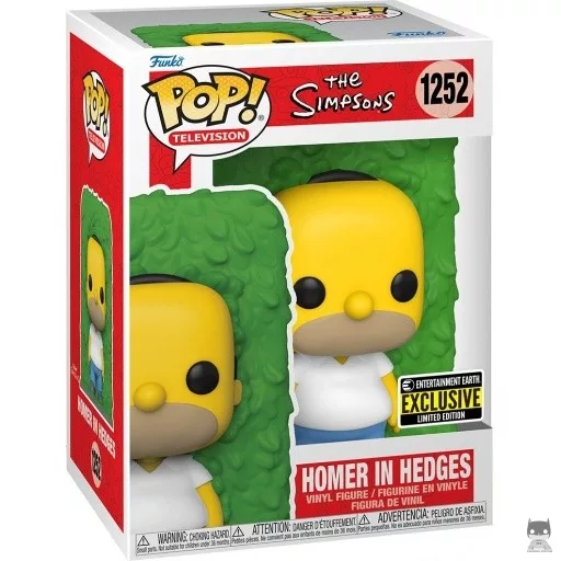 Figurine Funko POP Homer dans les Haies (Homer Simpson)