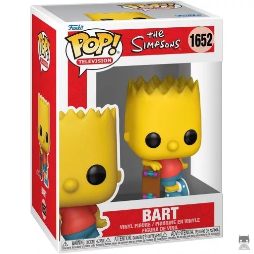 Figurine Funko POP Bart avec Skateboard (Les Simpson)