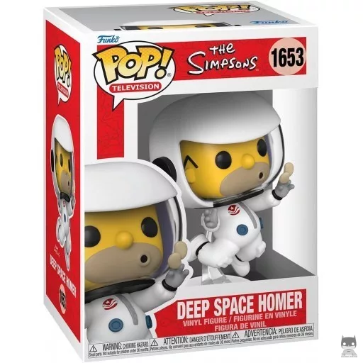 Figurine Funko POP Homer dans L'Espace (Les Simpson)