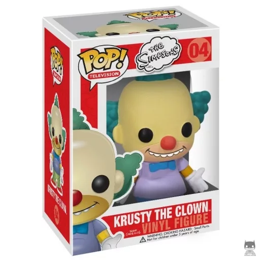 Figurine Funko POP Krusty le Clown (Pop! Vinyl)
