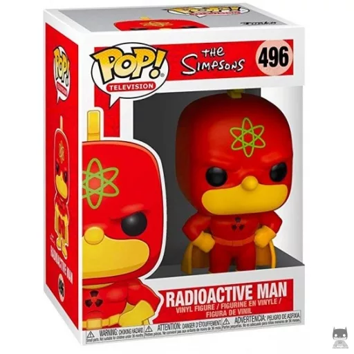 Figurine Funko POP L'Homme Radioactif (Les Simpson)