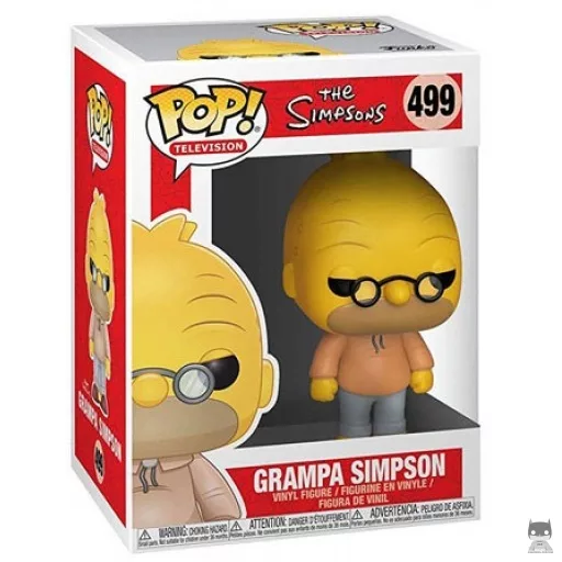 Figurine Funko POP Grand-Père Simpson (Les Simpson)