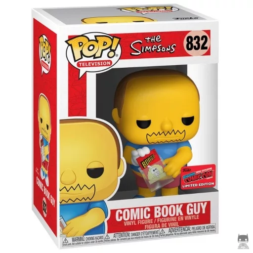 Figurine Funko POP Le vendeur de BD (Les Simpson)