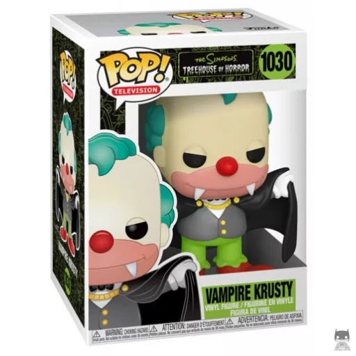 Figurine Funko POP Krusty en Vampire (Les Simpson : Horrow Show)
