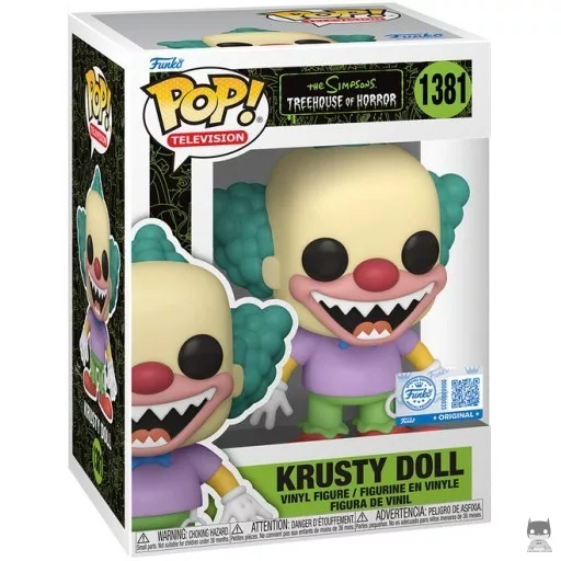 Figurine Funko POP Poupée Krusty (Les Simpson : Horrow Show)