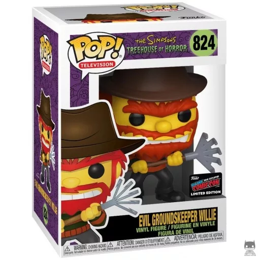 Figurine Funko POP Willie le gardien maléfique (Les Simpson : Horrow Show)