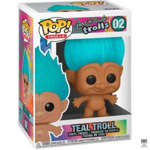 Figurine Funko POP Troll Bleu Sarcelle (Troll)